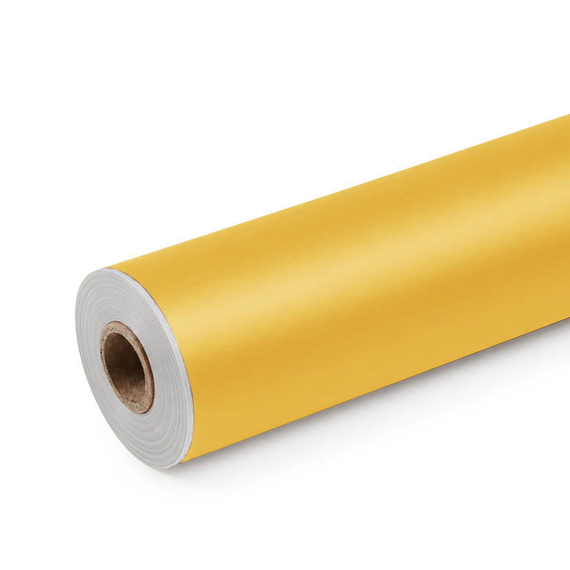 Tinted Yellow on Frosted Film