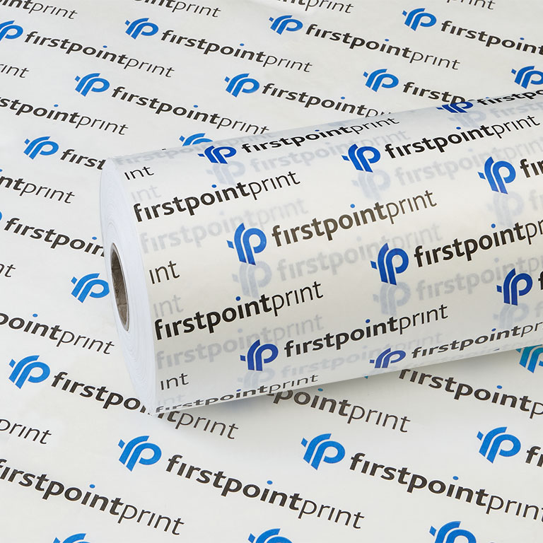 40gsm Grease Proof Paper 250mm x 500m printed 2 Colours
