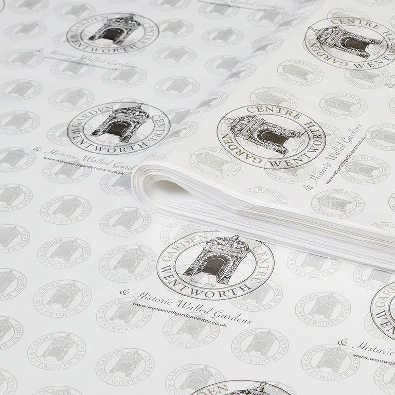 40gsm Grease Proof Sheets 500mm x 750mm Printed 2 Colours